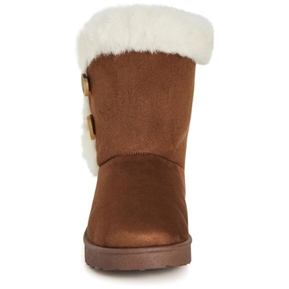 AVENUE Women's Cloudwalkers Wide Fit Hug Boot Reagan Wide Fit, BROWN - Picture 2 of 5